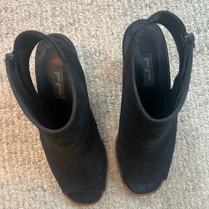 Paul Green Black Heeled Boots